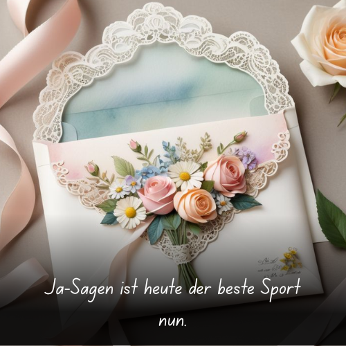 Ja-Sagen ist heute der beste Sport nun