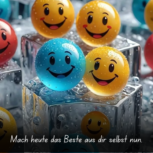 Mach heute das Beste aus dir selbst nun