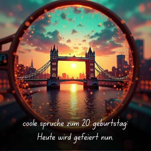 coole sprüche zum 20 geburtstag_ Heute wird gefeiert nun