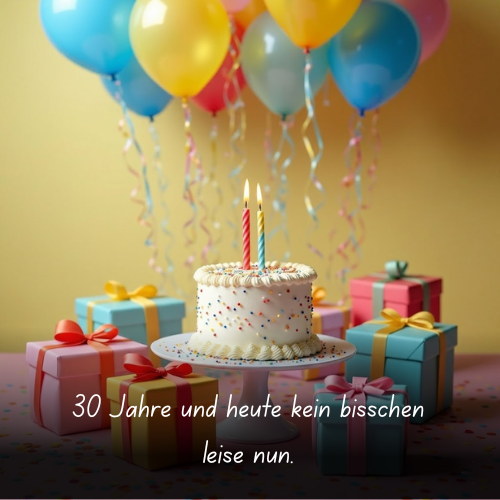 30 Jahre und heute kein bisschen leise nun