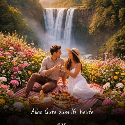 Alles Gute zum 16. heute nun