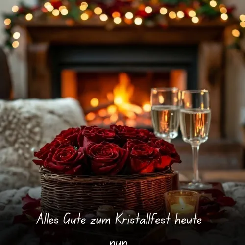 Alles Gute zum Kristallfest heute nun