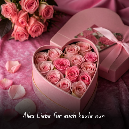 Alles Liebe für euch heute nun