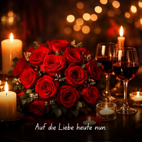 Auf die Liebe heute nun