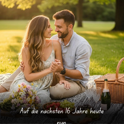 Auf die nächsten 16 Jahre heute nun