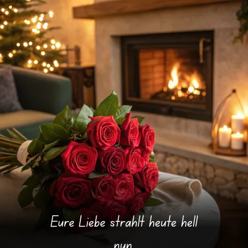 Eure Liebe strahlt heute hell nun