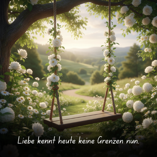 Liebe kennt heute keine Grenzen nun.