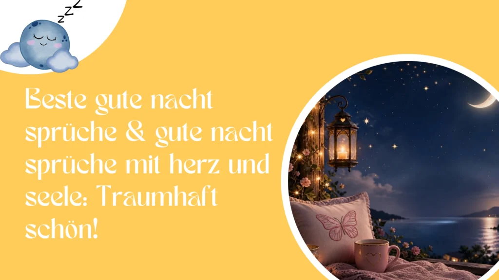 Beste gute nacht sprüche & gute nacht sprüche mit herz und seele: Traumhaft schön!
