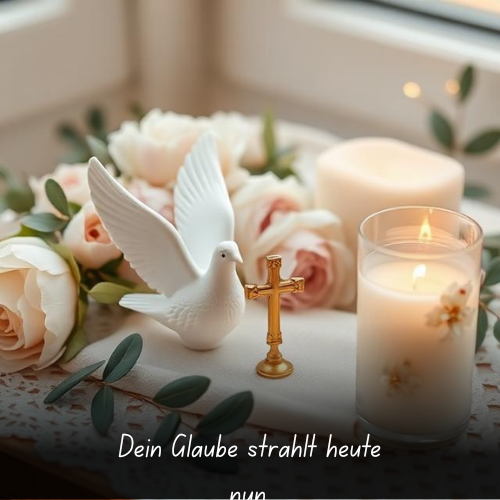 Dein Glaube strahlt heute nun
