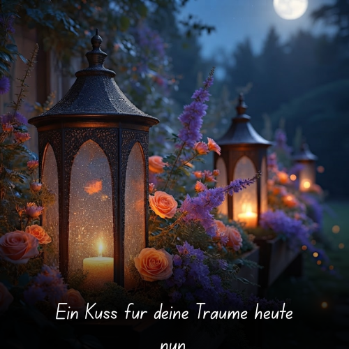Ein Kuss für deine Träume heute nun
