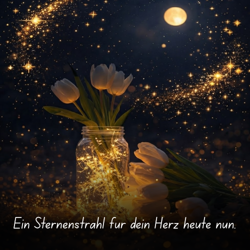 Ein Sternenstrahl für dein Herz heute nun