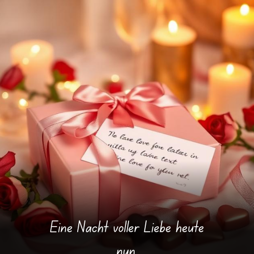 Eine Nacht voller Liebe heute nun