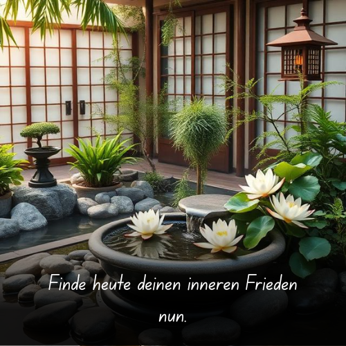 Finde heute deinen inneren Frieden nun