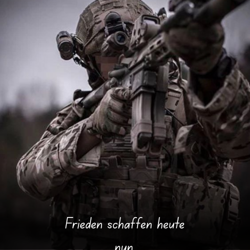 Frieden schaffen heute nun