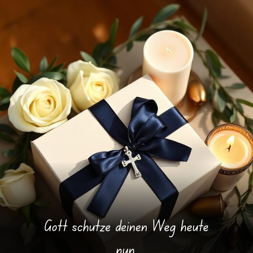 Gott schütze deinen Weg heute nun
