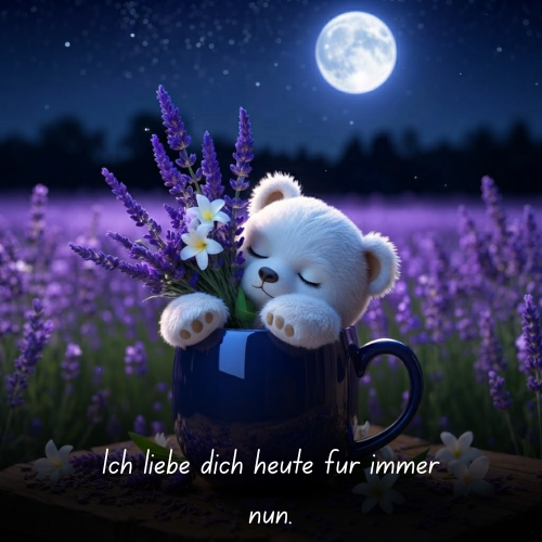 Ich liebe dich heute für immer nun