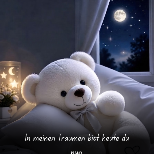 In meinen Träumen bist heute du nun