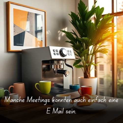 Manche Meetings könnten auch einfach eine E Mail sein
