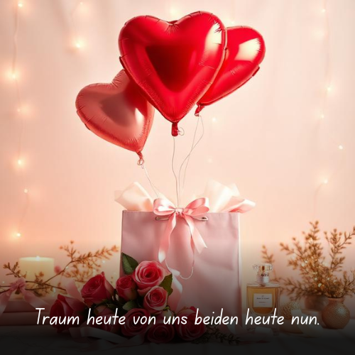 Träum heute von uns beiden heute nun