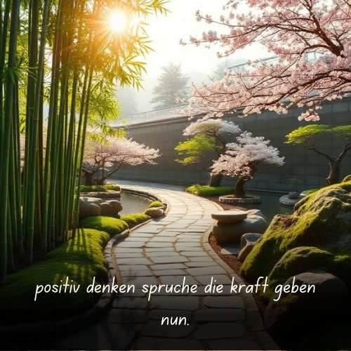 positiv denken sprüche die kraft geben nun