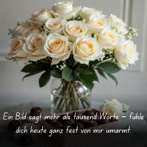 Ein Bild sagt mehr als tausend Worte – fühle dich heute ganz fest von mir umarmt.