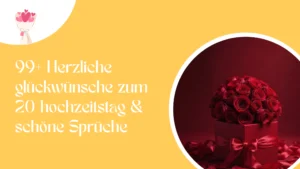 99+ Herzliche glückwünsche zum 20 hochzeitstag & schöne Sprüche