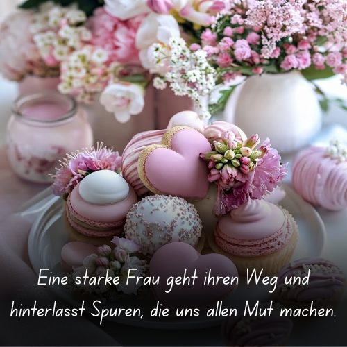 Eine starke Frau geht ihren Weg und hinterlässt Spuren, die uns allen Mut machen