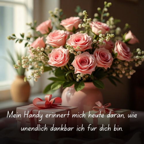 Mein Handy erinnert mich heute daran, wie unendlich dankbar ich für dich bin