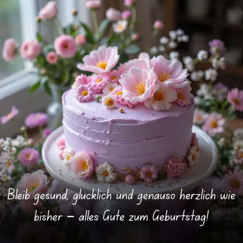 Stay healthy, happy and just as warm and welcoming as ever – Happy Birthday!